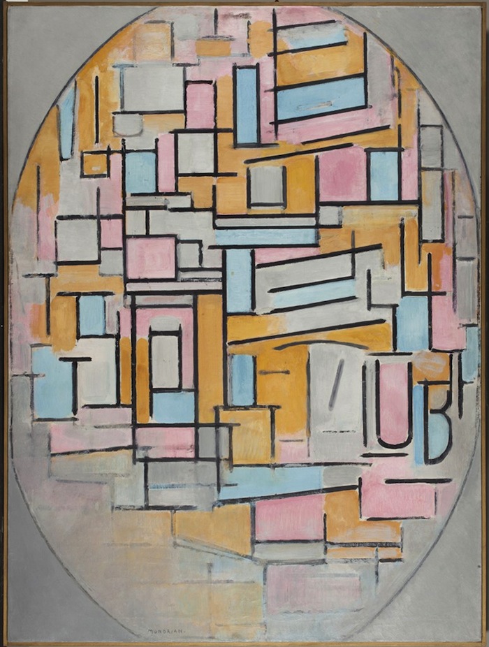 O início da abstração de Mondrian