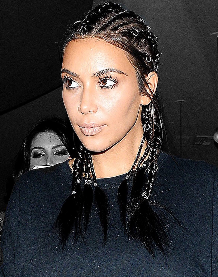 Tendencia Piercing de Cabelo 03 Kim Kardashian