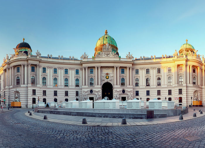 Palácio de Hofburg, residência de verão da Sissi
