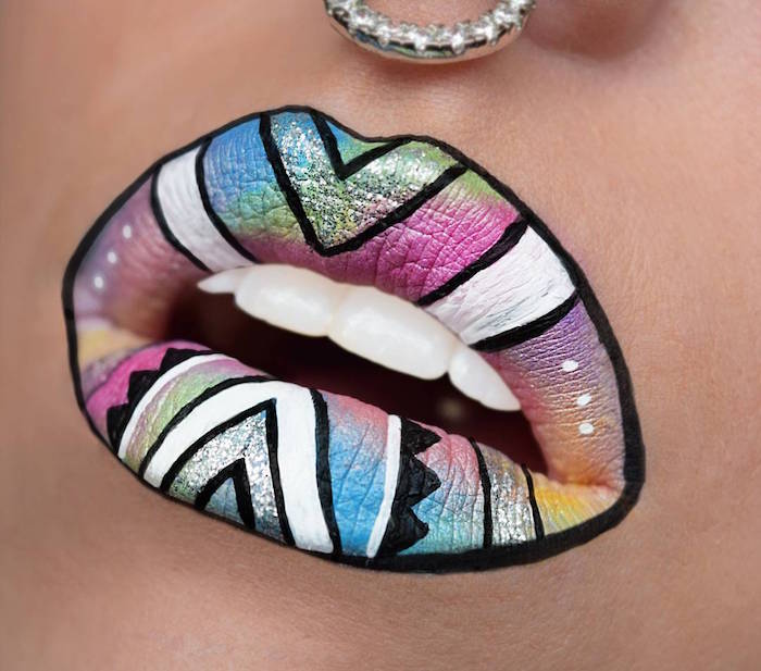 Tendencia Beleza Maquiagem Lip Art 07
